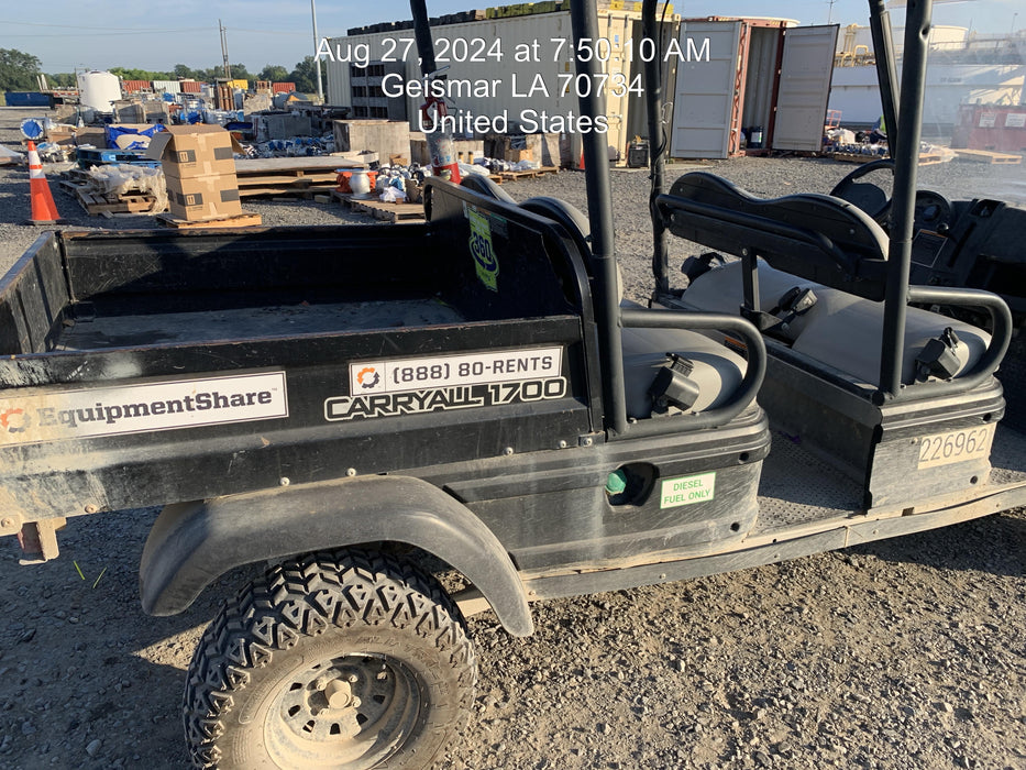 2022 Club Car CA1700D Canopy, Diesel, 4 Passenger