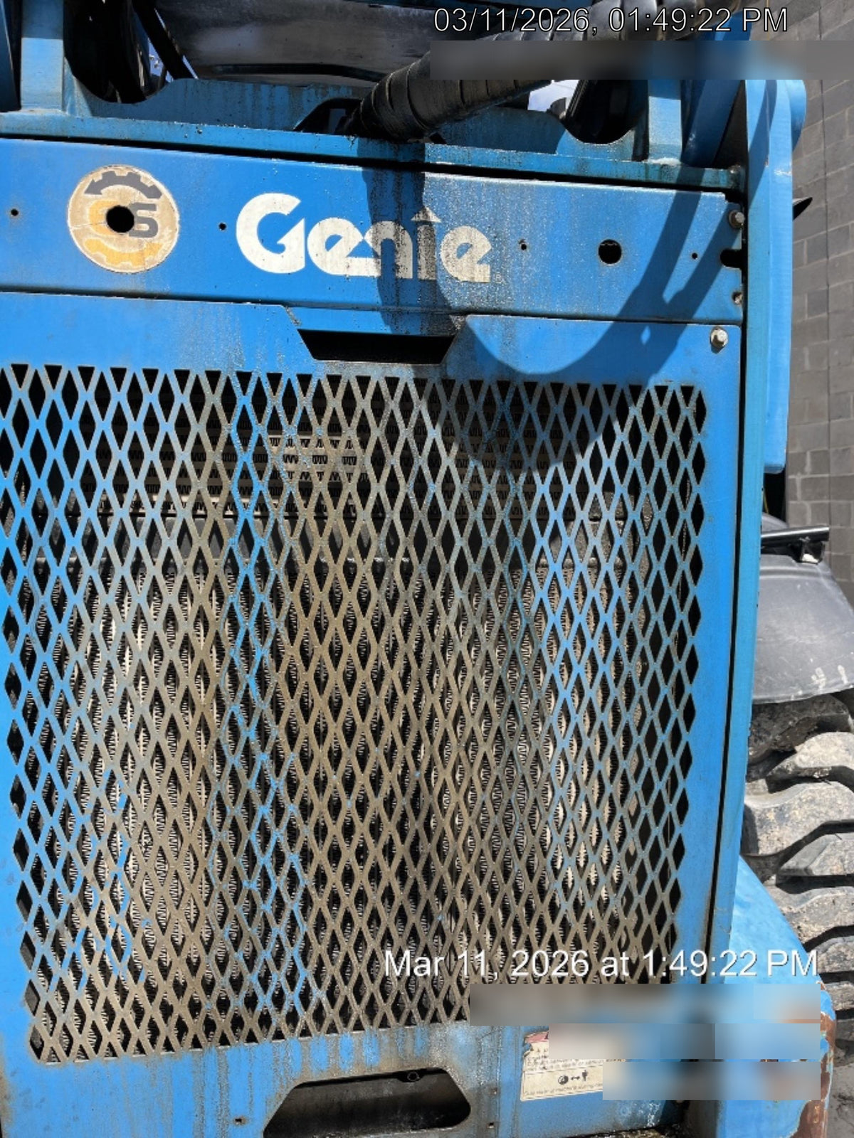 2017 Genie GTH-1056 Genie GTH1056, Solid Tires, 60" carriage, Light Kit, Open ROPS