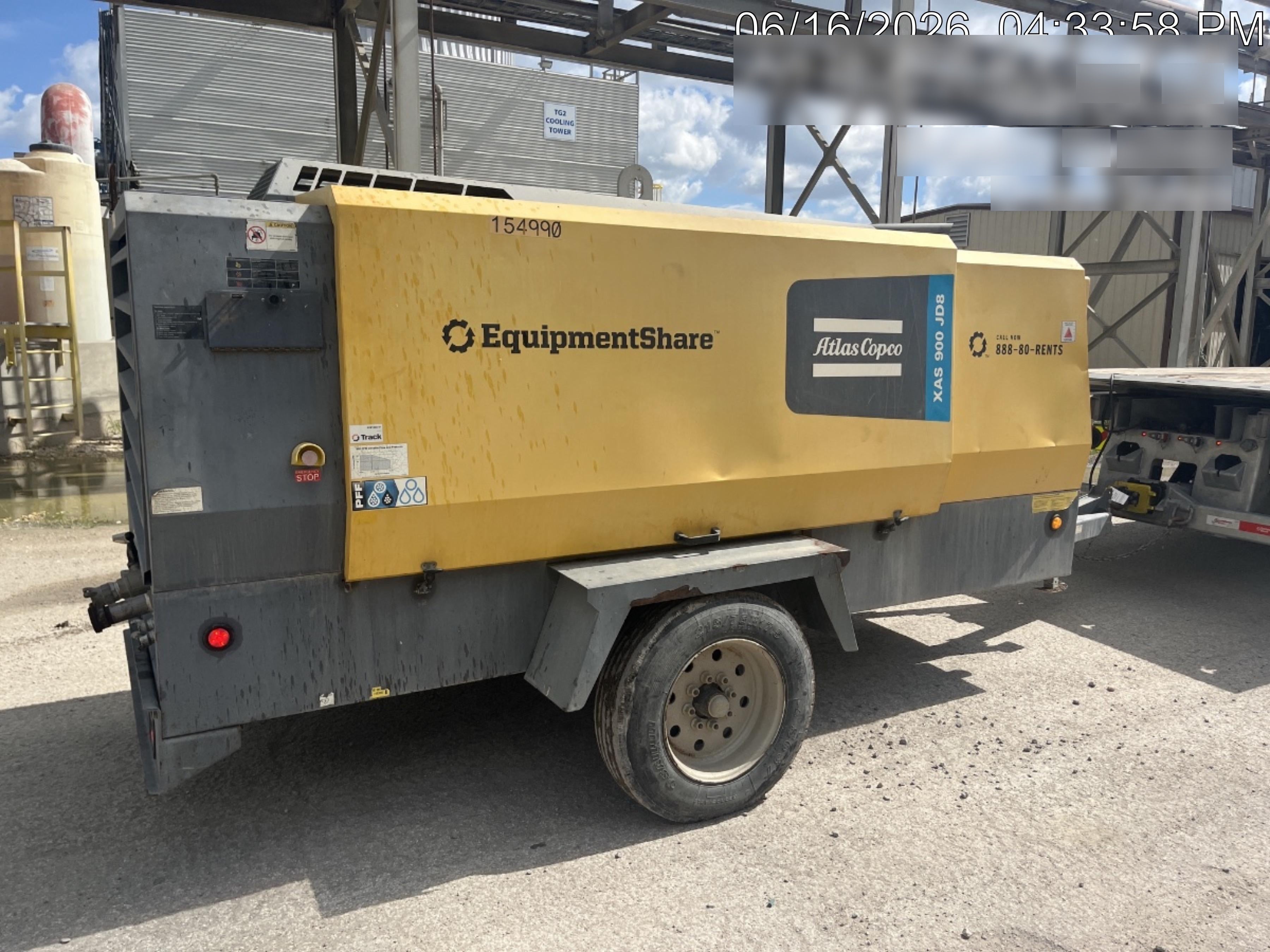 2021 ATLAS COPCO XAS 900