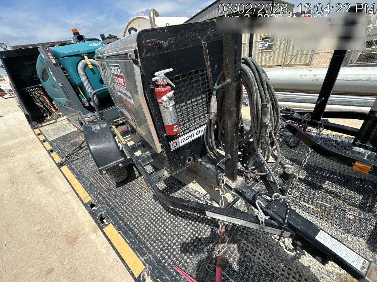 2024 Lincoln Electric LE400 Kubota V1505, Trlr, Cable Rack, Light Kit, ES Decals, T3