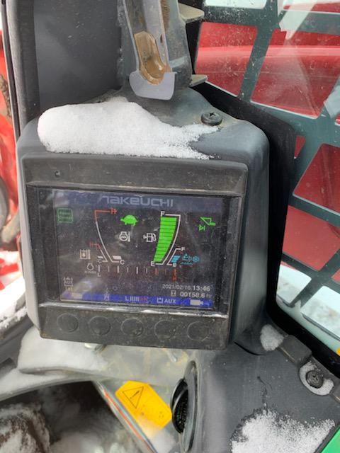 2020 Takeuchi TL12V2-CRH Cab, Rubber Track