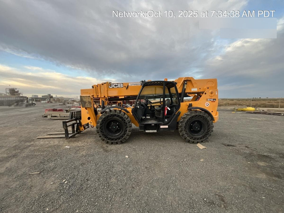 2020 JCB 510-56 Canopy, Solid Tires, Work Lights, Beacon, Aux Hydraulics, Back up Alarm, Lifting Eye, ES Decals