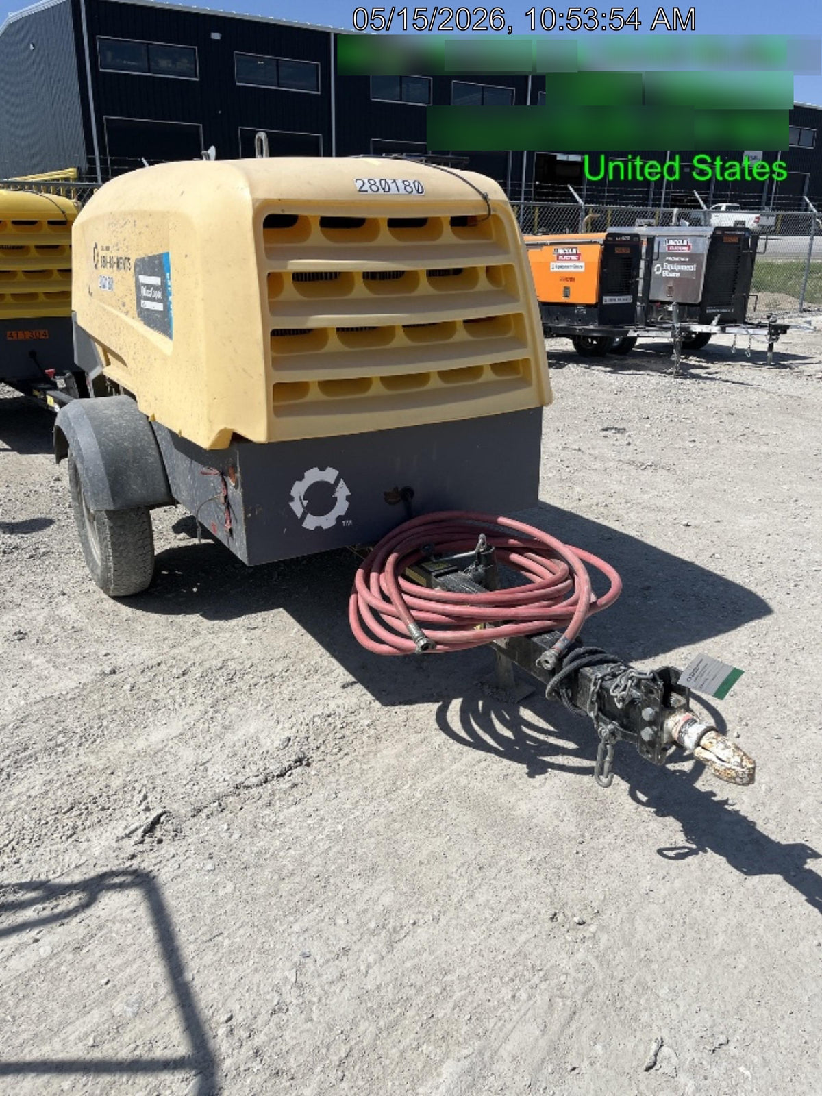 2022 ATLAS COPCO XAS188 CWK