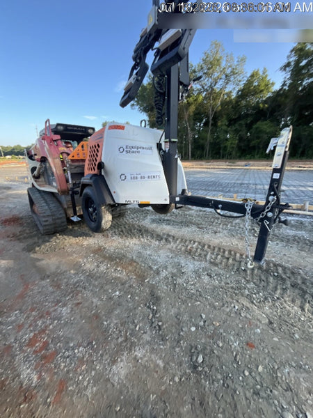 2024 Generac MLT2 Diesel, Flex Switch 120V Input, Powerzone Controller, 
(4) 320W LED Lights, 4kW Generator, 39.9 Gal Fuel Tank, 2" Ball, T3