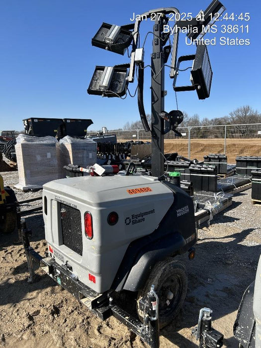 2024 Wacker Neuson LTT4 Diesel, Kohler KDW702, Deep Sea Controller, Auto Start, LED 320W, Bypass Outlet, T3