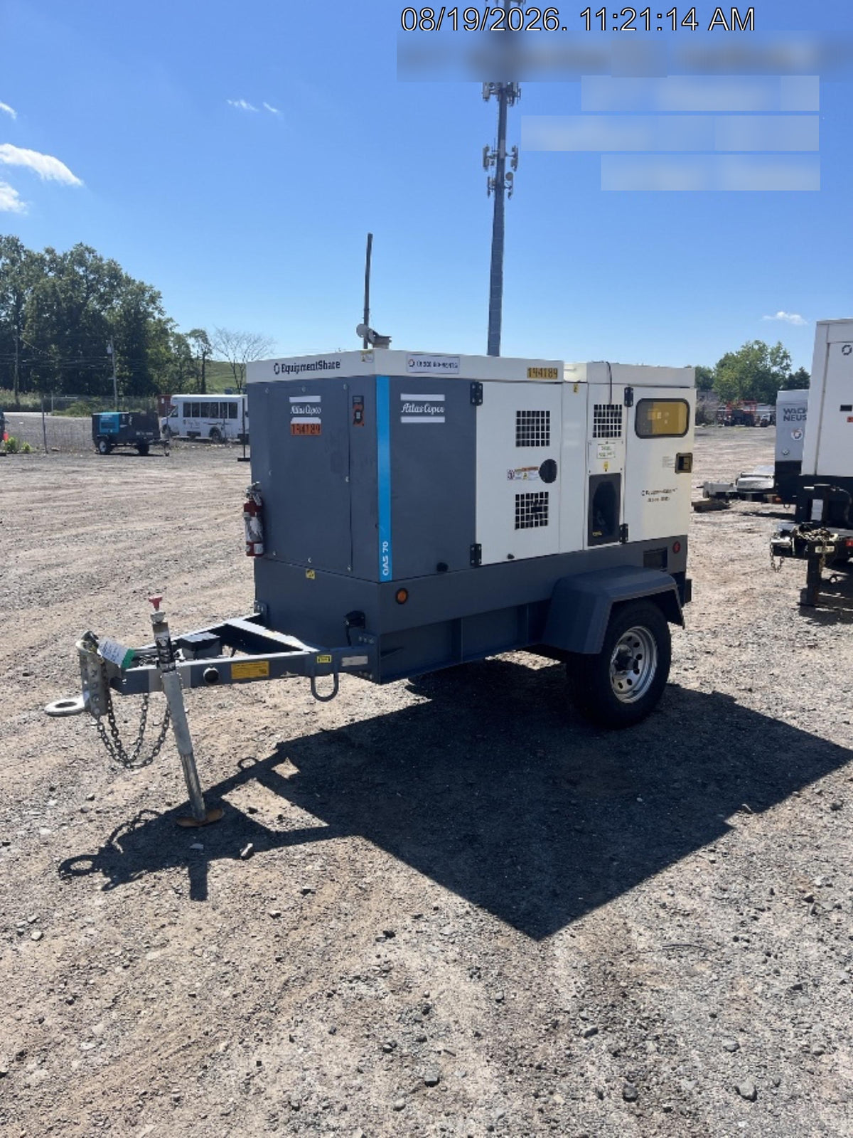 2021 ATLAS COPCO QAS 70