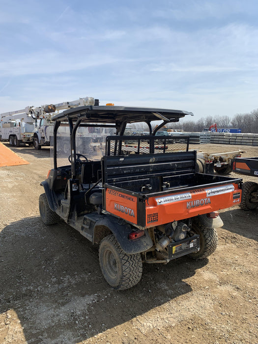 2020 Kubota RTV-X1140W-H 4WD utility cart -LED strobe -Windshield tempered glass -Plastic canopy -Wire harness kit -Backup alarm