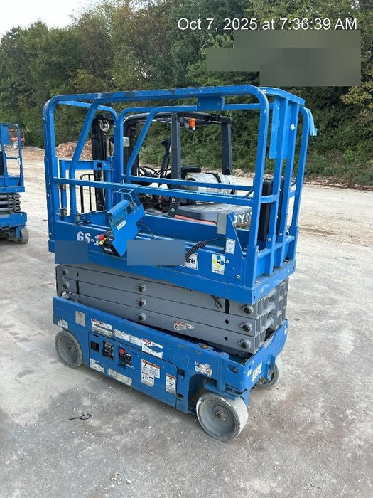 2018 Genie GS-1930 Genie GS-1930 w/Fixed Rail, Chain Entry