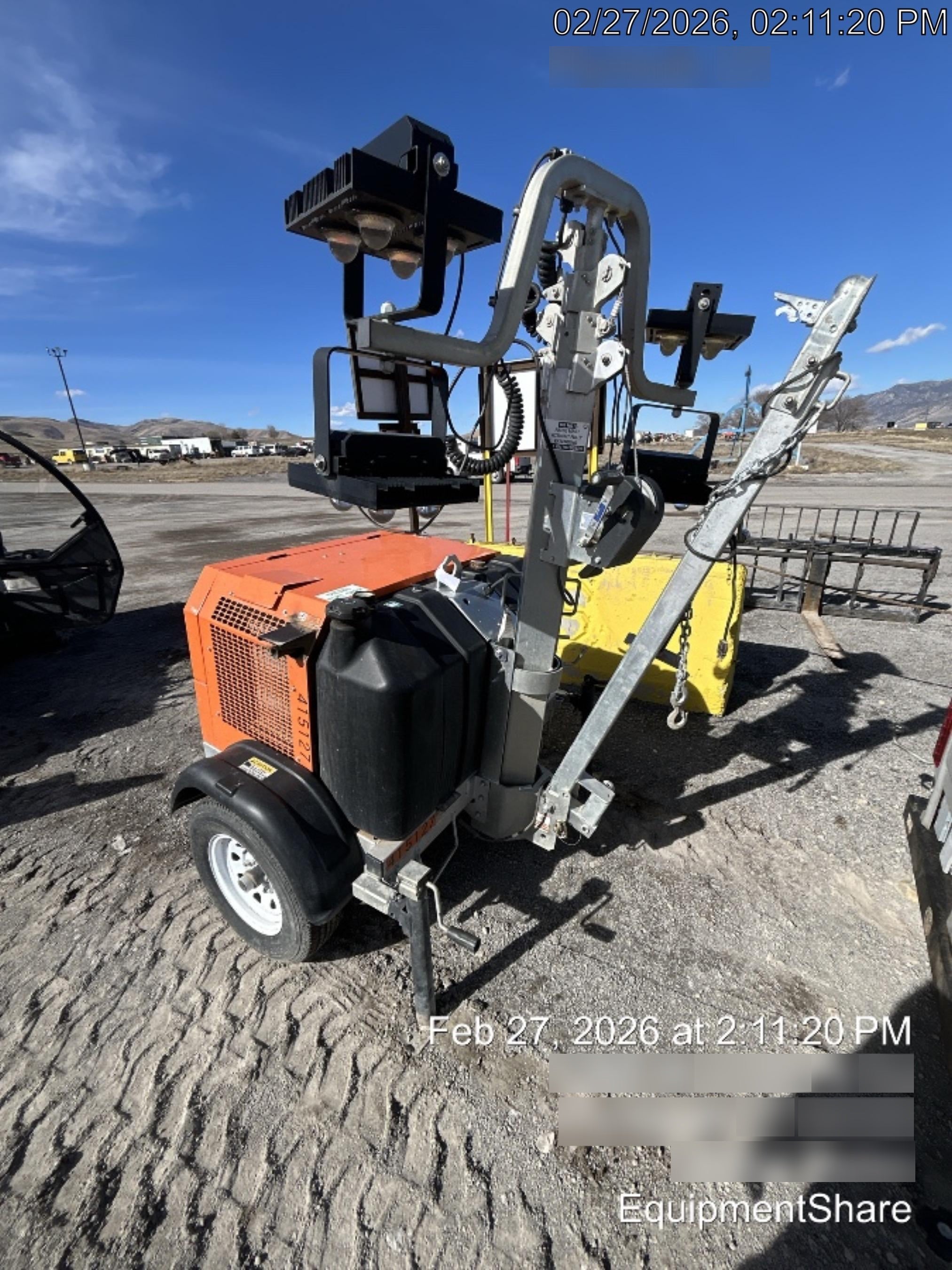 2024 Wanco WLTT-4MM4K Diesel, Deep Sea Controller, Shore Power Plug, Auto Start, (4) 350W LED Floodlights, 4kW Generator, 60 Gal Fuel Tank, 2" Ball, T3