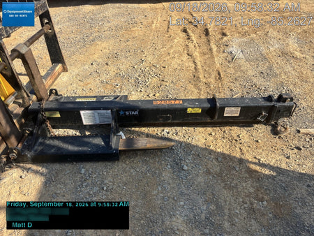 2025 STAR INDUSTRIES M1360B - Star JIB Boom