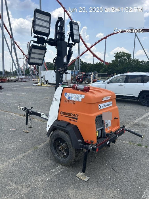 2023 Generac MLT2 Diesel, Flex Switch 120V Input, Powerzone Controller, 
(4) 320W LED Lights, 4kW Generator, 39.9 Gal Fuel Tank, 2" Ball, T3