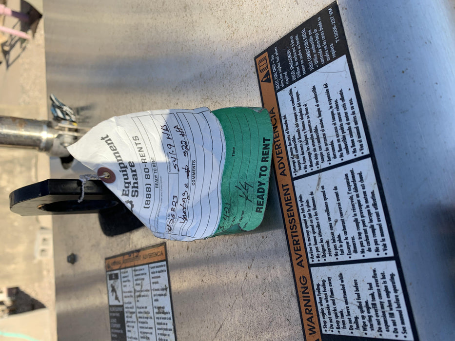 2020 Lincoln Electric Vantage 322 Welder Ready-Pak 3, w/ GPS & Decals (includes trailer, cable rack, fender light kit)