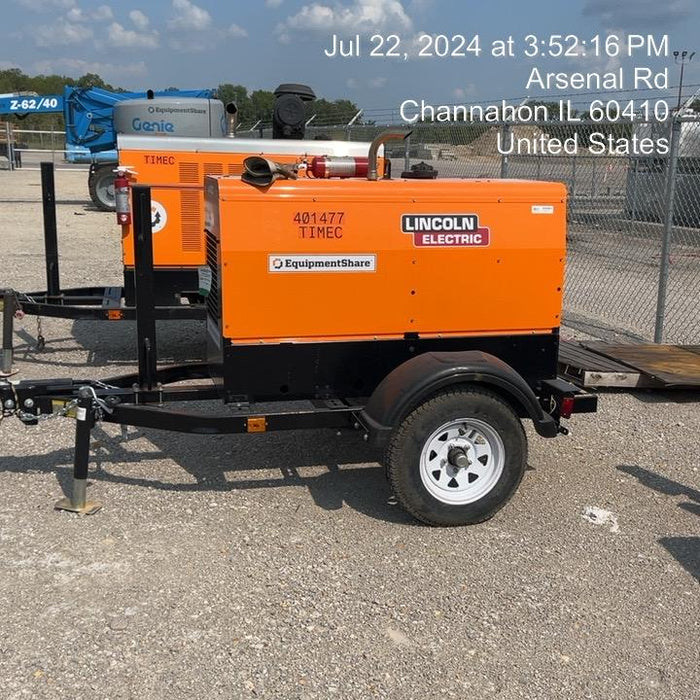 2024 Lincoln Electric LE400 Kubota V1505, Trlr, Cable Rack, Light Kit, ES Decals, T3