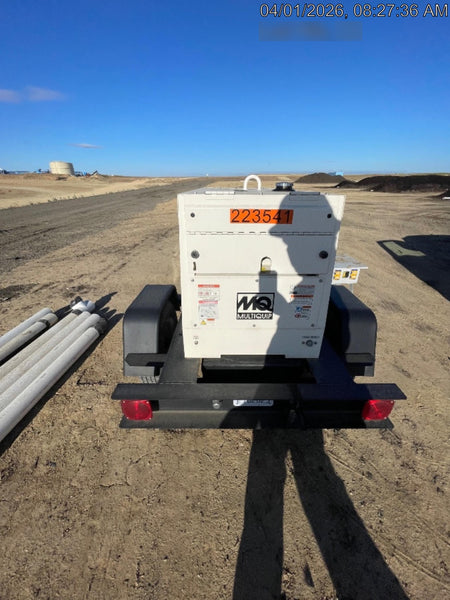 2022 Multiquip DA7000SSA3 Kubota Diesel, Trailer Mounted Package