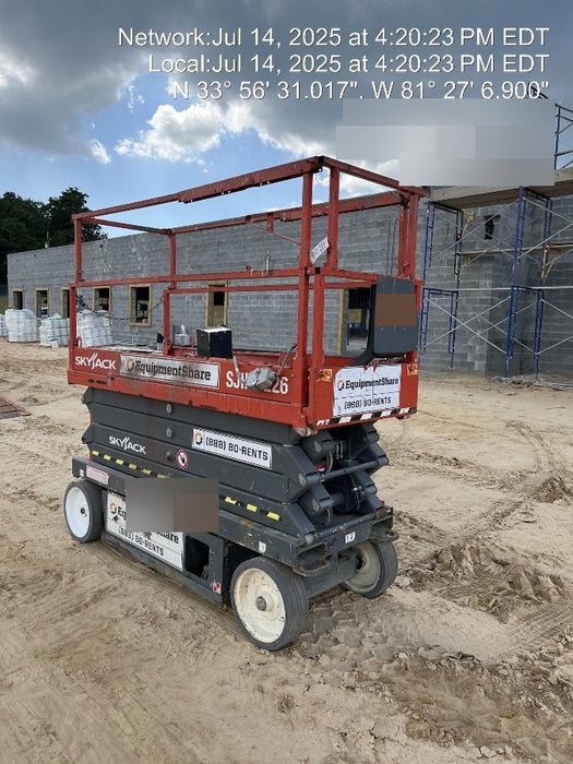 2019 Skyjack SJIII-3226 Standard w/Trojan Batteries