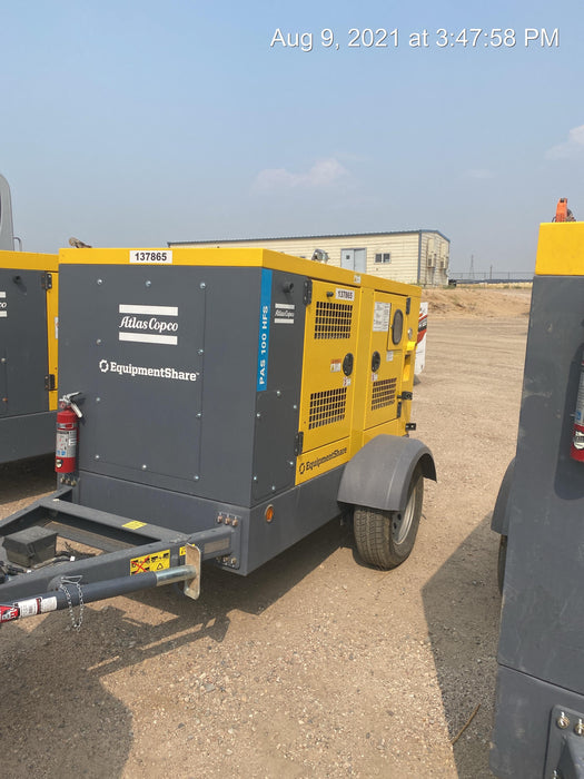 2021 ATLAS COPCO PAS 100 HF CS Enclosed