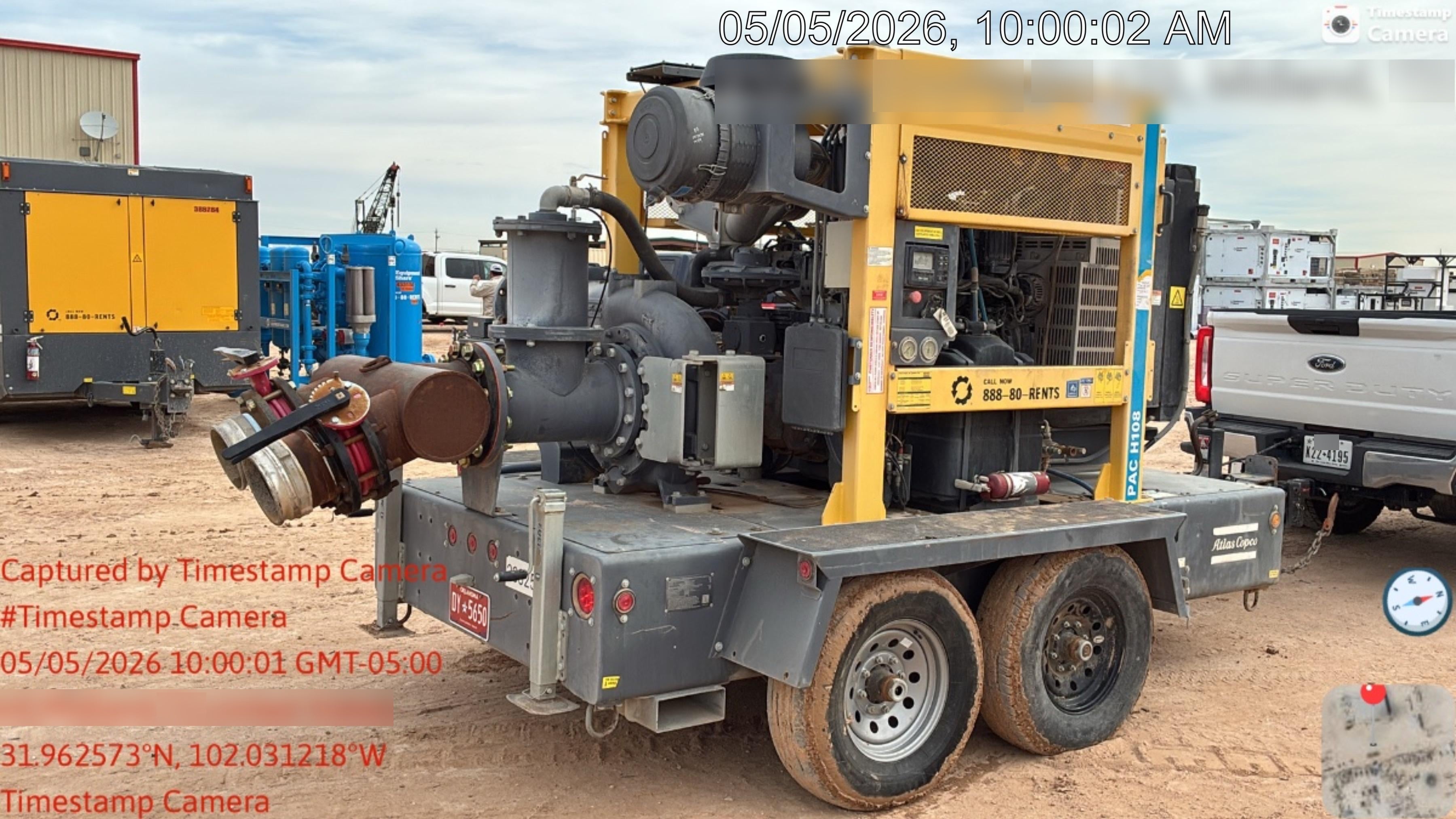 2022 ATLAS COPCO PAC H108 JD