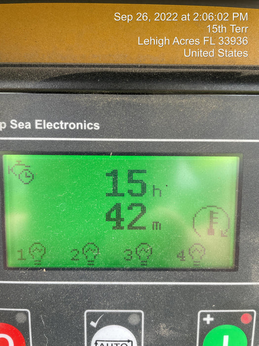 2022 Allmand NLV3GR (4) LED Light Fixture 350W, 23' Vertical Mast, 3kW Prime, Towable, Deep Sea L401, Leveling Jacks, Yanmar T4F 5.8hp