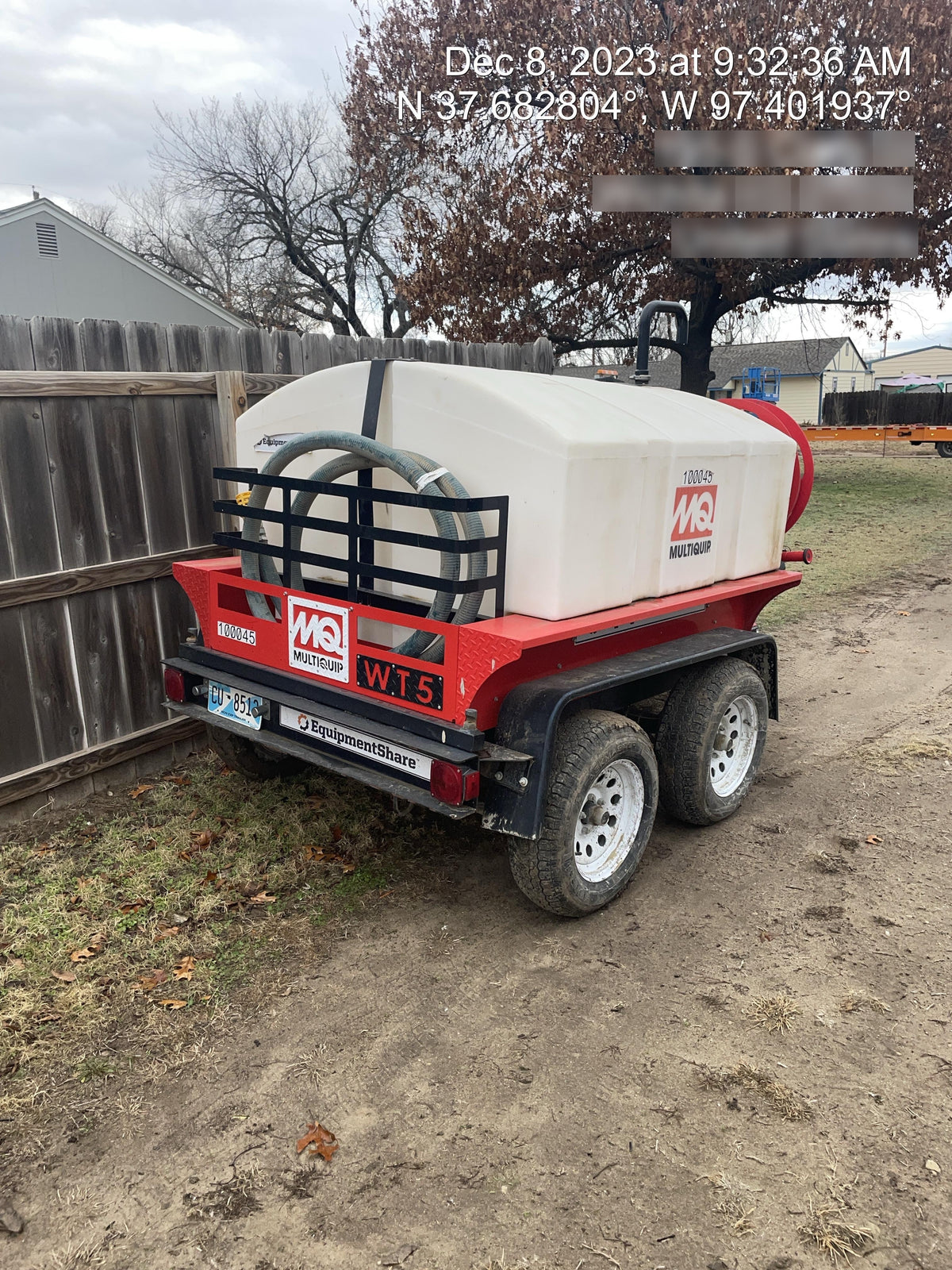 2020 MULTIQUIP WT5C