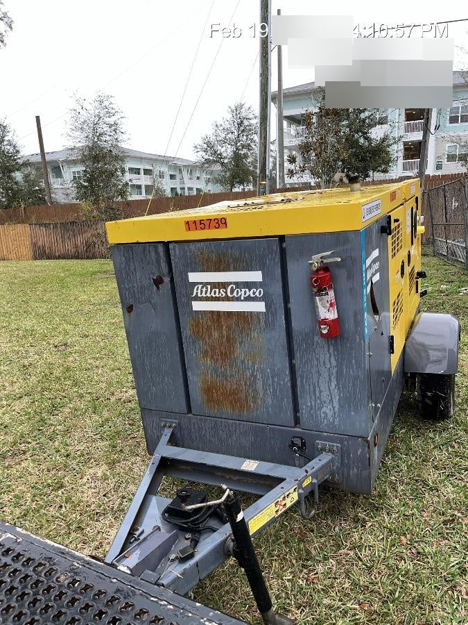 2020 ATLAS COPCO PAS 150 HF CS Enclosed