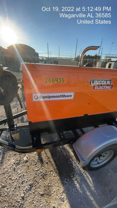 2022 Lincoln Electric LE400 Kubota V1505, Trlr, Cable Rack, Light Kit, ES Decals, T3