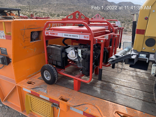 2020 Multiquip GA6HR Gen 6kW Honda GX340 GFCI Wheel Kit