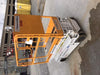 Custom Equipment HB-1430 <ul>
 <li>Hy-Brid Scissor Lift</li>
  <li>Platform capacity up to 670 lbs.</li>
  <li>Working height up to 20 ft</li>
  <li>Weighs under 1,700 lbs.</li>
  <li>Non-marking wheels </li>
</ul>