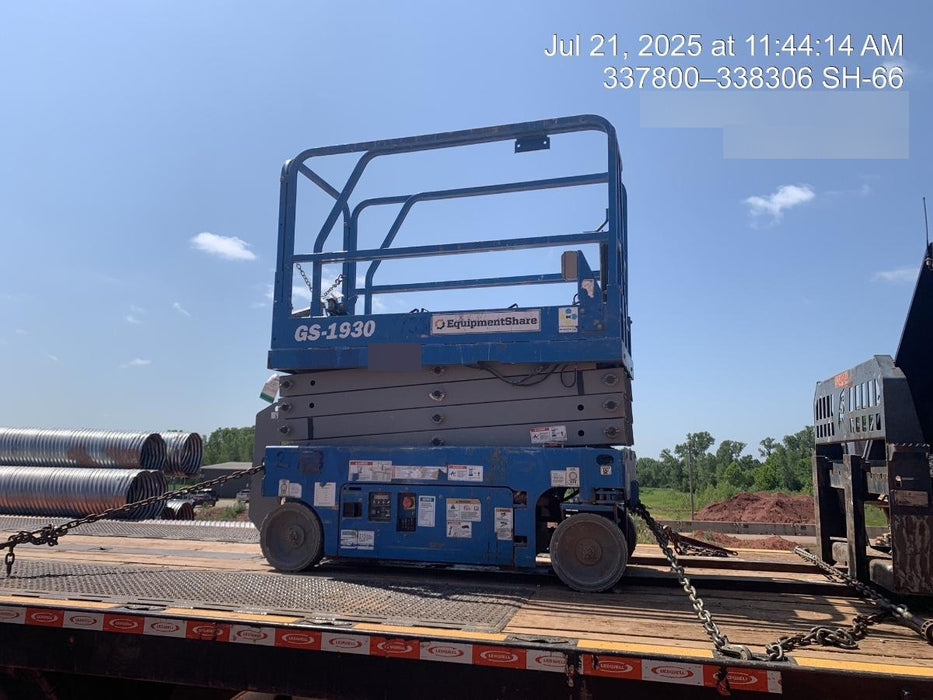 2018 Genie GS-1930 GS-1930 w/Fixed Rail, Chain Entry