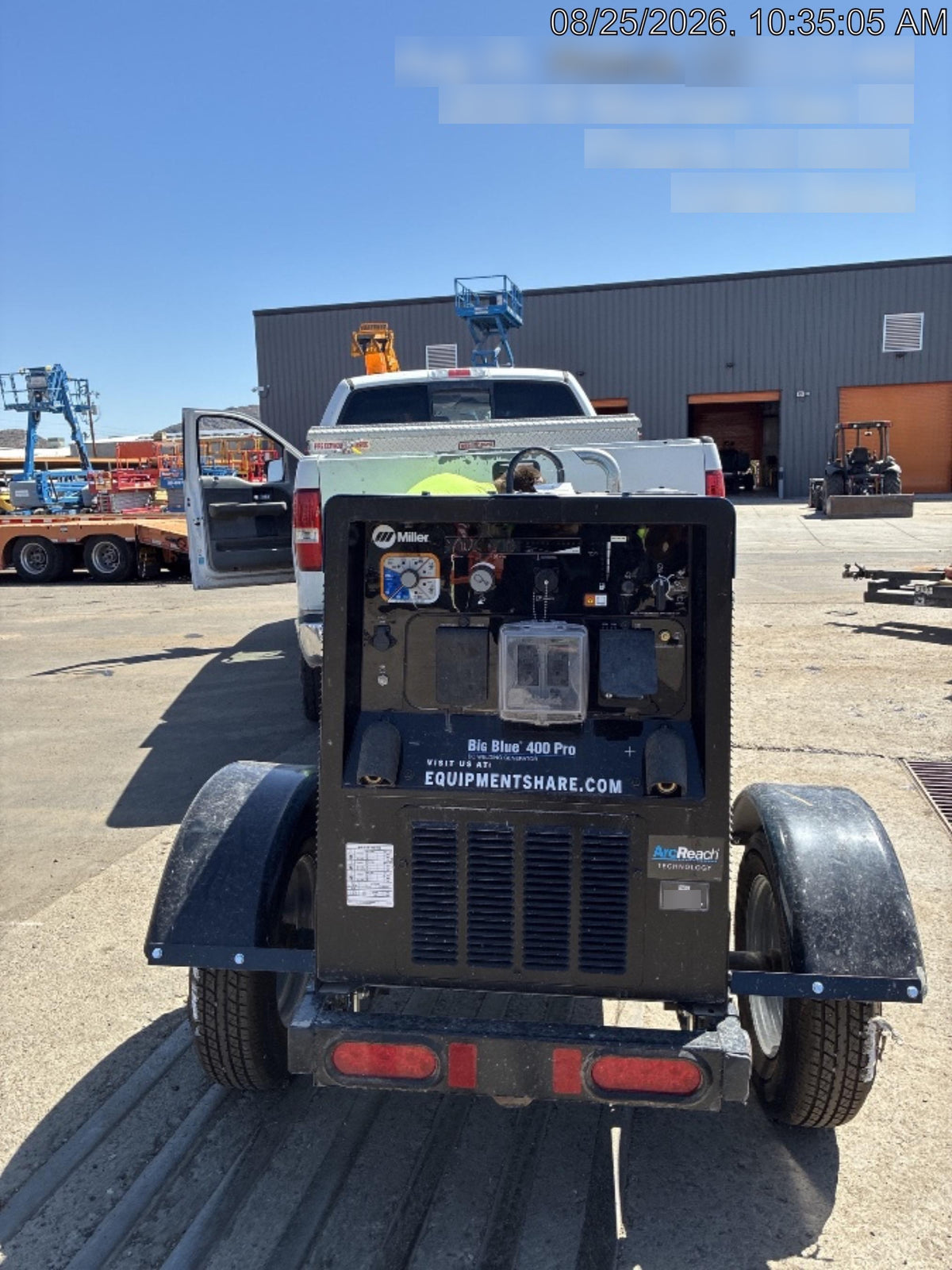 2026 MILLER ELECTRIC BIG BLUE 400