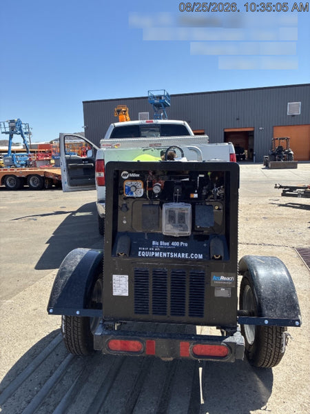 2026 MILLER ELECTRIC BIG BLUE 400