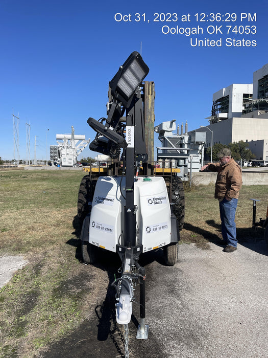 2023 Generac MLT2 Diesel, Flex Switch 120V Input, Powerzone Controller, (4) 320W LED Lights, 4kW Generator, 39.9 Gal Fuel Tank, 2" Ball, T3