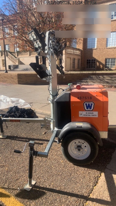 2024 Wanco WLTT-4MM4K Diesel, Deep Sea Controller, Shore Power Plug, Auto Start, (4) 350W LED Floodlights, 4kW Generator, 60 Gal Fuel Tank, 2" Ball, T3