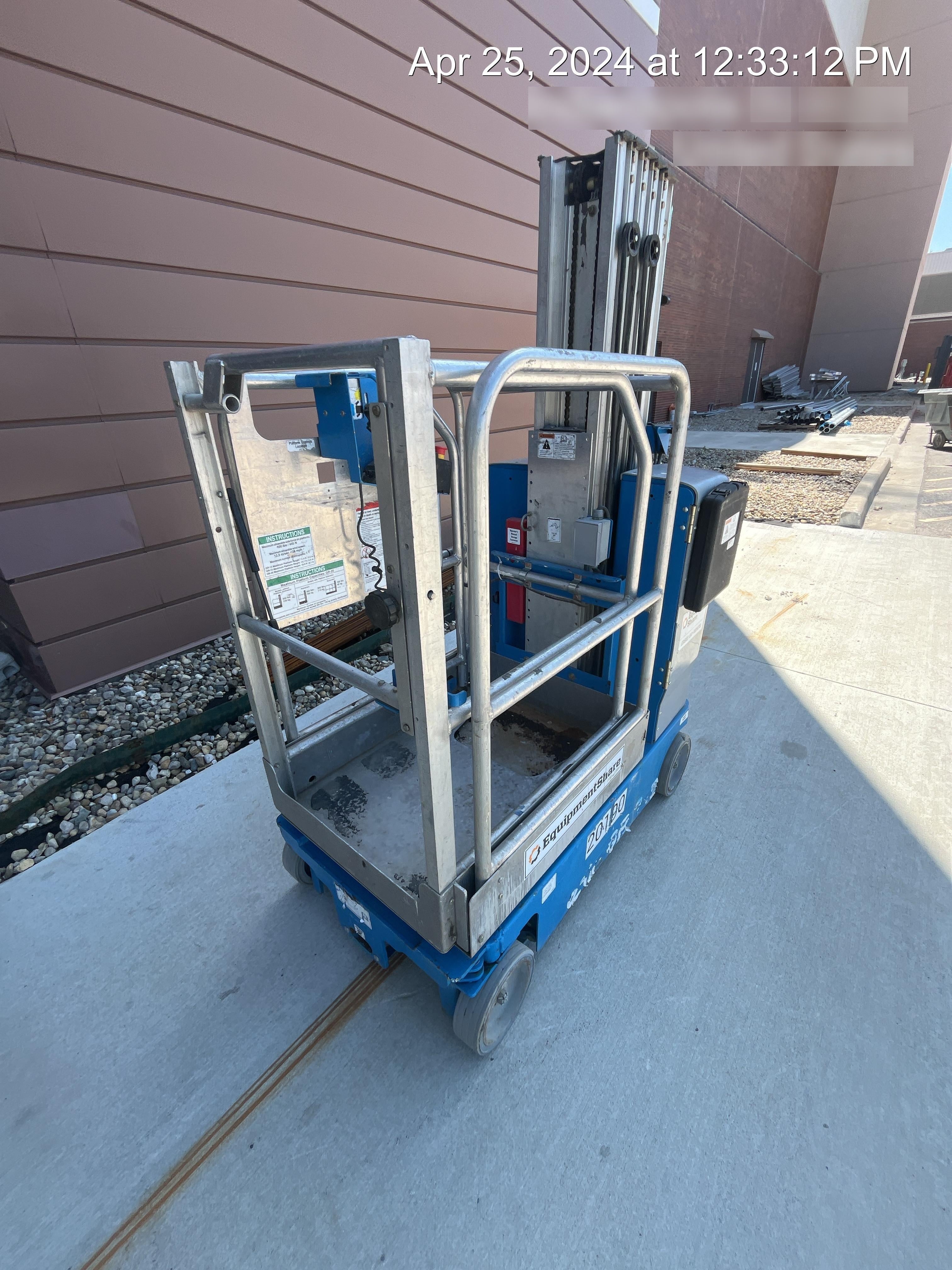 2018 GENIE GR-20
