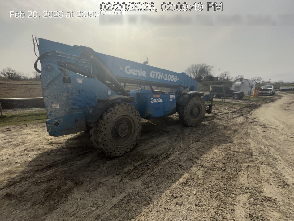 2017 Genie GTH-1056 Genie GTH1056, Solid Tires, 60" carriage, Light Kit, Open ROPS