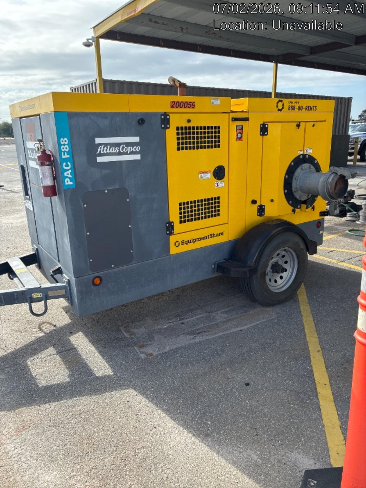 2022 ATLAS COPCO PAC F88 PD-S