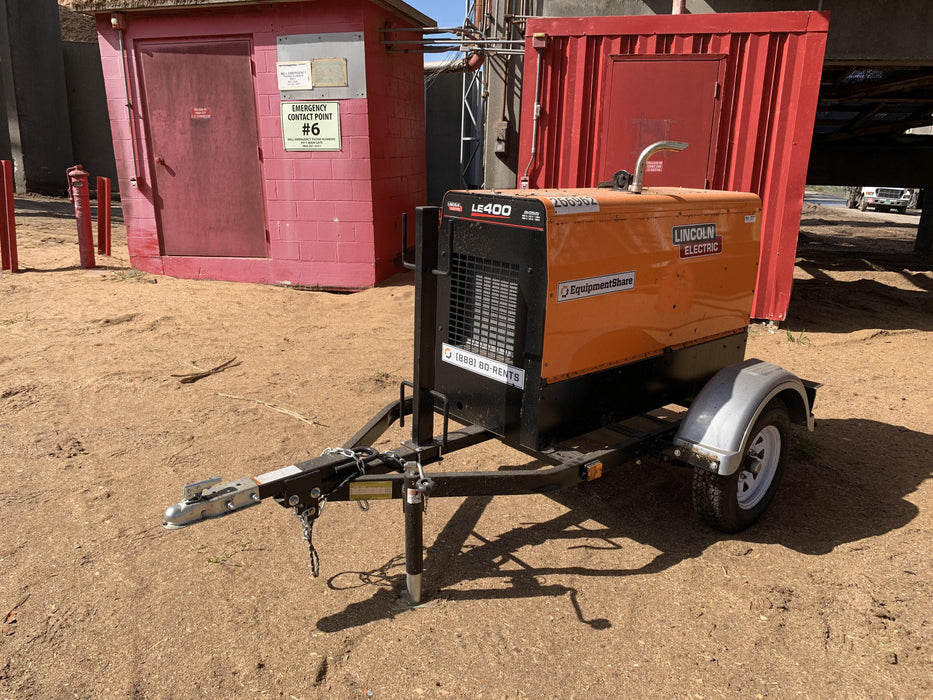 2022 Lincoln Electric LE400 Kubota V1505, Trlr, Cable Rack, Light Kit, ES Decals, T3