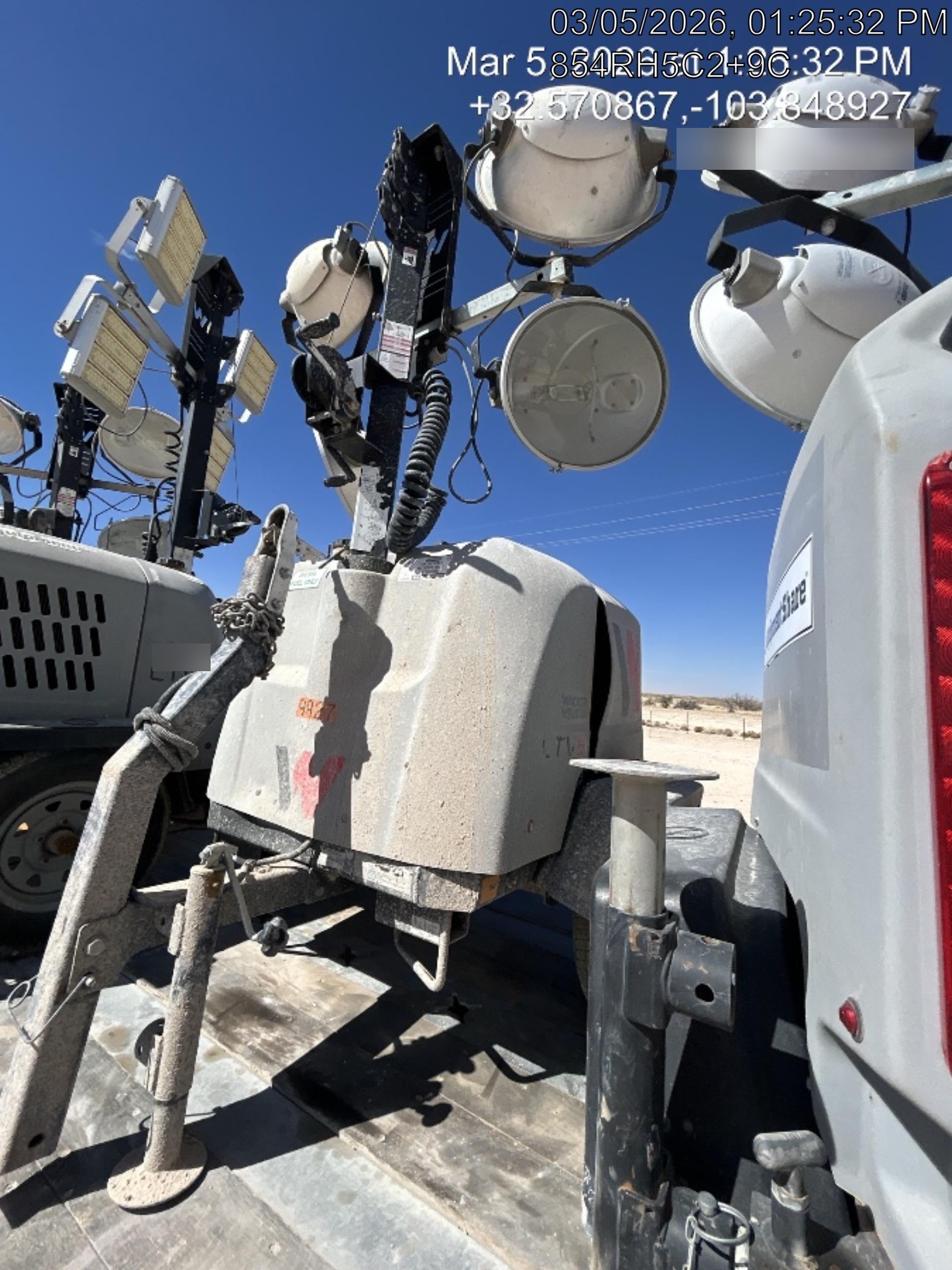 Wacker Neuson LTV6K-MH Wacker Neuson LTV6K Towable Light Tower