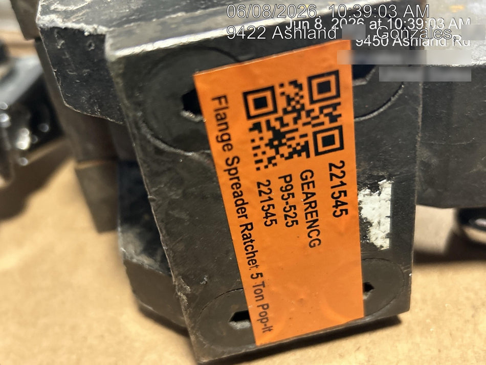 2022 GEARENCG MFG P95-525 GEARNCG MFG