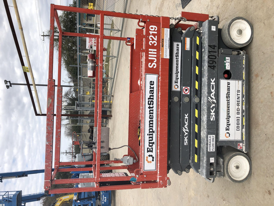 2019 Skyjack SJIII-3219 Standard Options, Trojan Batteries