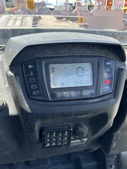 Kubota RTV-X1140W-H 4WD utility cart -LED strobe -Windshield tempered glass -Plastic canopy -Wire harness kit -Backup alarm