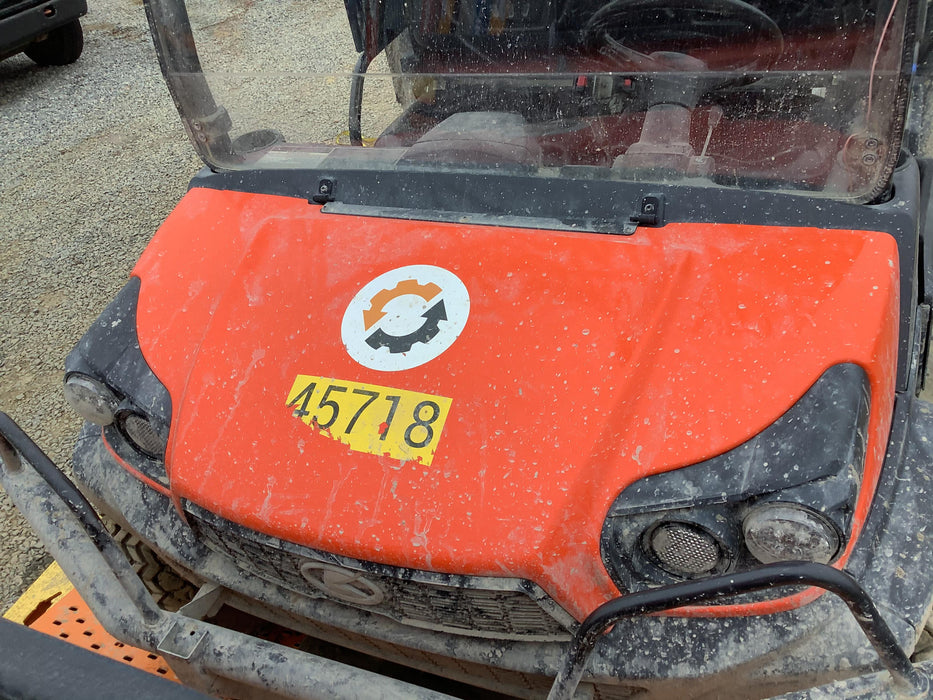 2019 Kubota RTV-XG850WL-H 4wd Utility Cart, Gas, 2 Seat, LED Strobe, Windshield Tempered Glass, Plastic Canopy, Wire Harness Kit, Backup Alarm