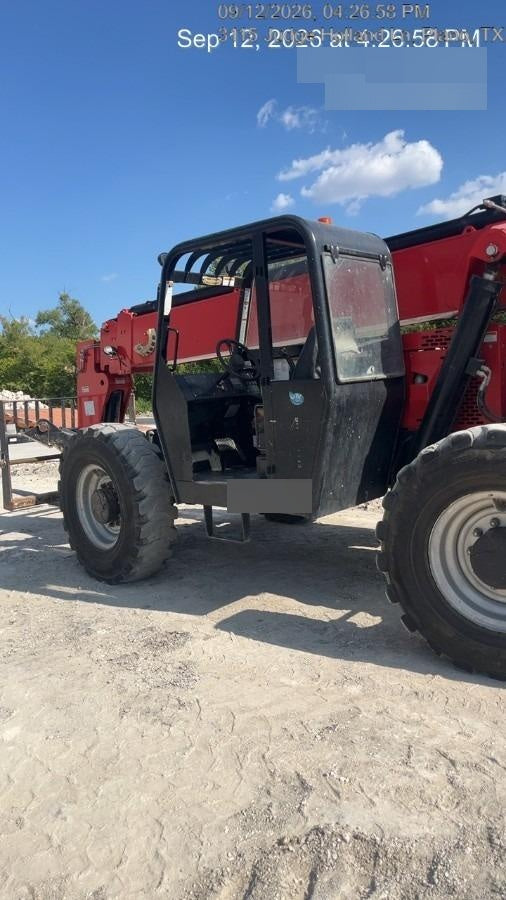 2019 Manitou MTA10055 Canopy, 120 HP, Solid Tires, Work Lights, Lift Hook, Auxiliary Hydraulics 66" Carriage and 60" Forks