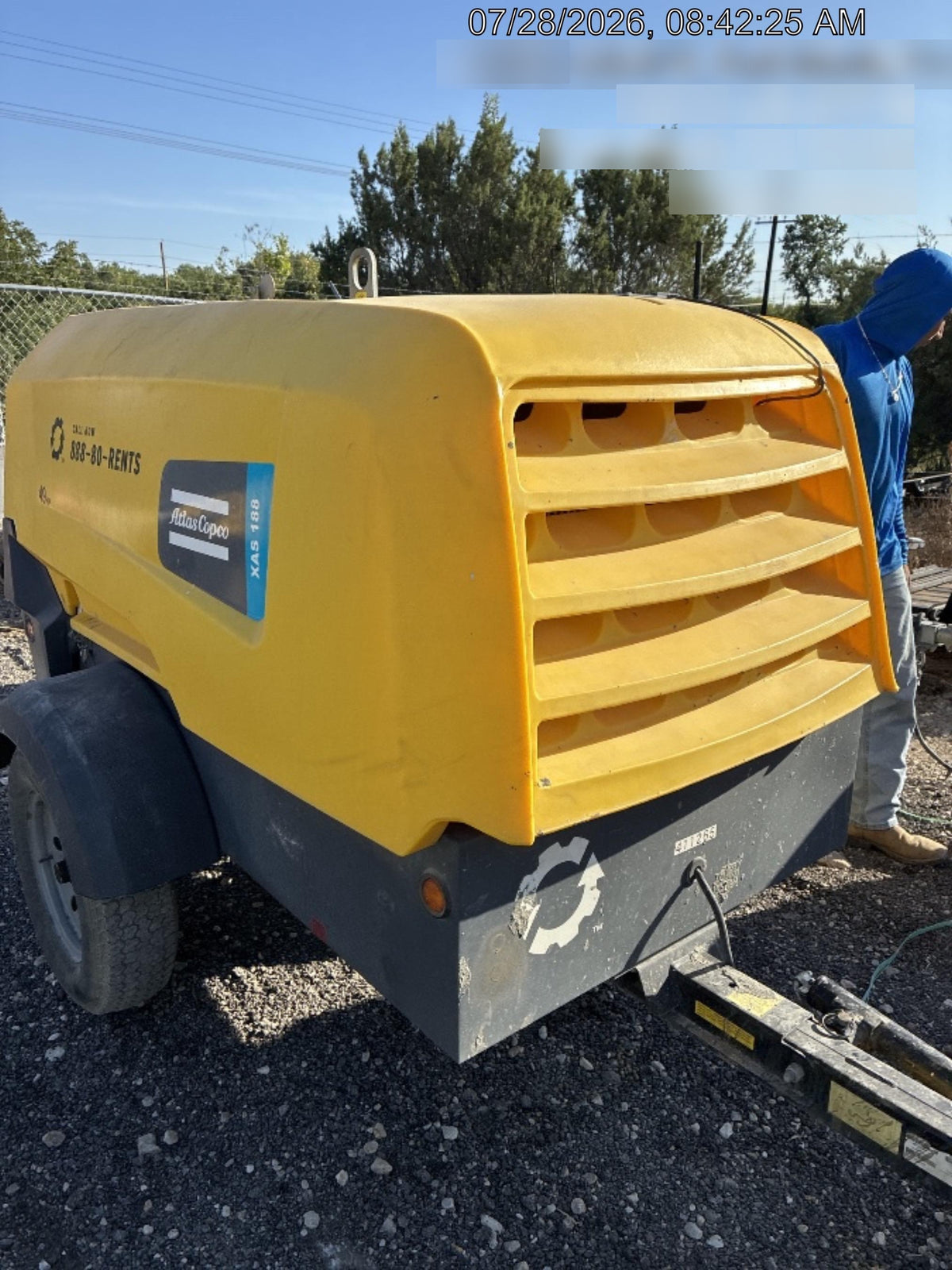 2024 ATLAS COPCO XAS188 CWK