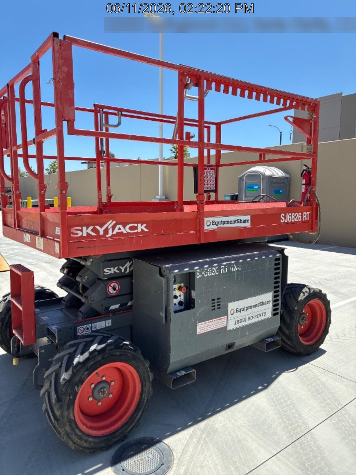 2019 SKYJACK SJ6826 RT