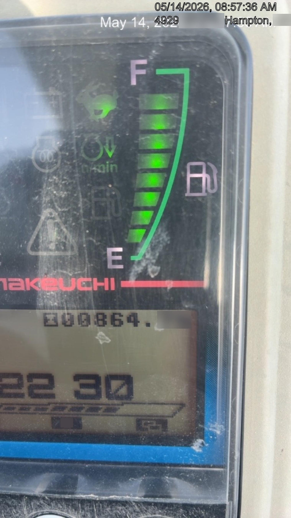 2022 TAKEUCHI TB250-2R