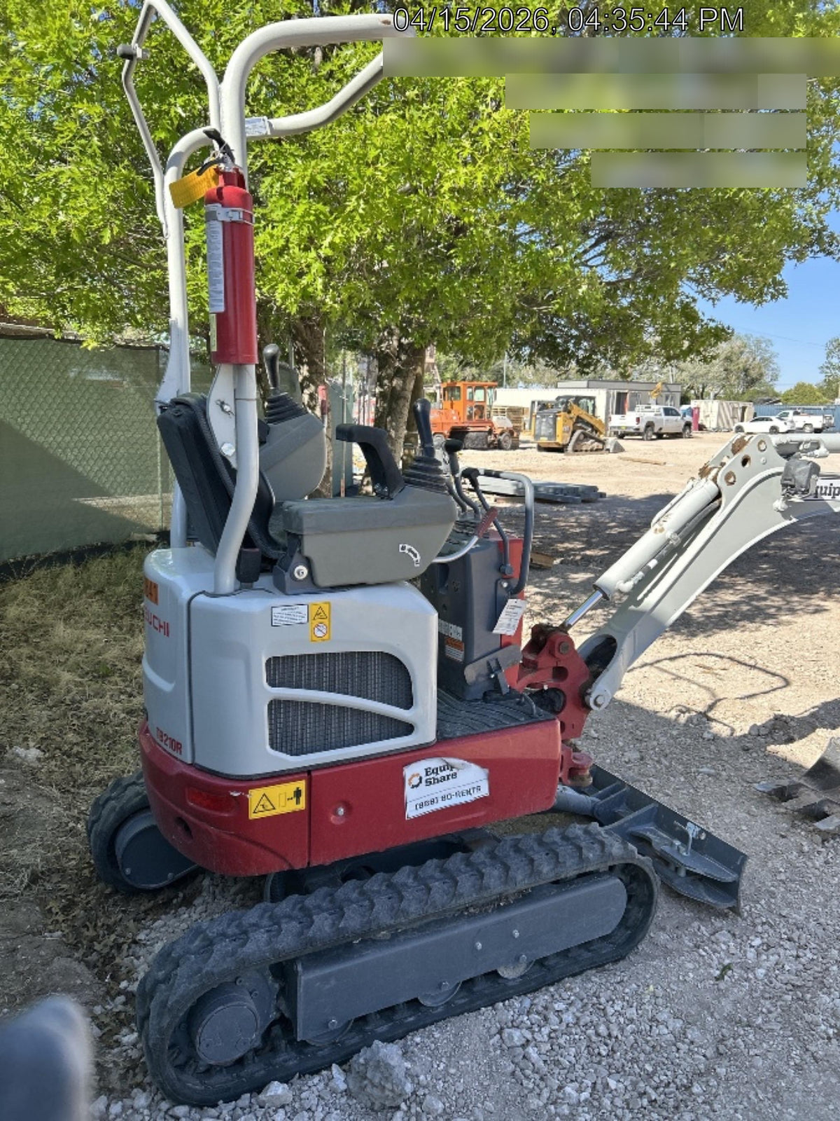2022 TAKEUCHI TB210R