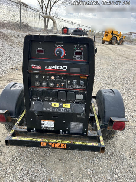 2024 Lincoln Electric LE400 Kubota V1505, Trlr, Cable Rack, Light Kit, ES Decals, T3