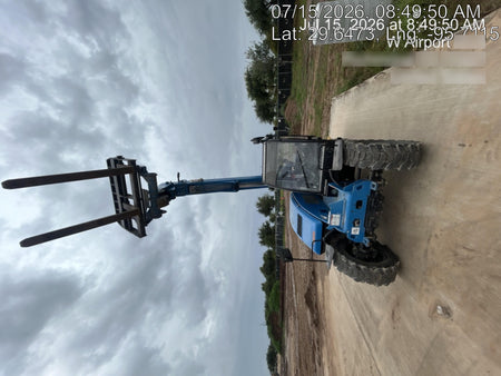 2020 Genie GTH-5519 Cab/Heat/Air, Solid Tires, Work Lights, Beacon, Aux Hydraulics, Back up Alarm