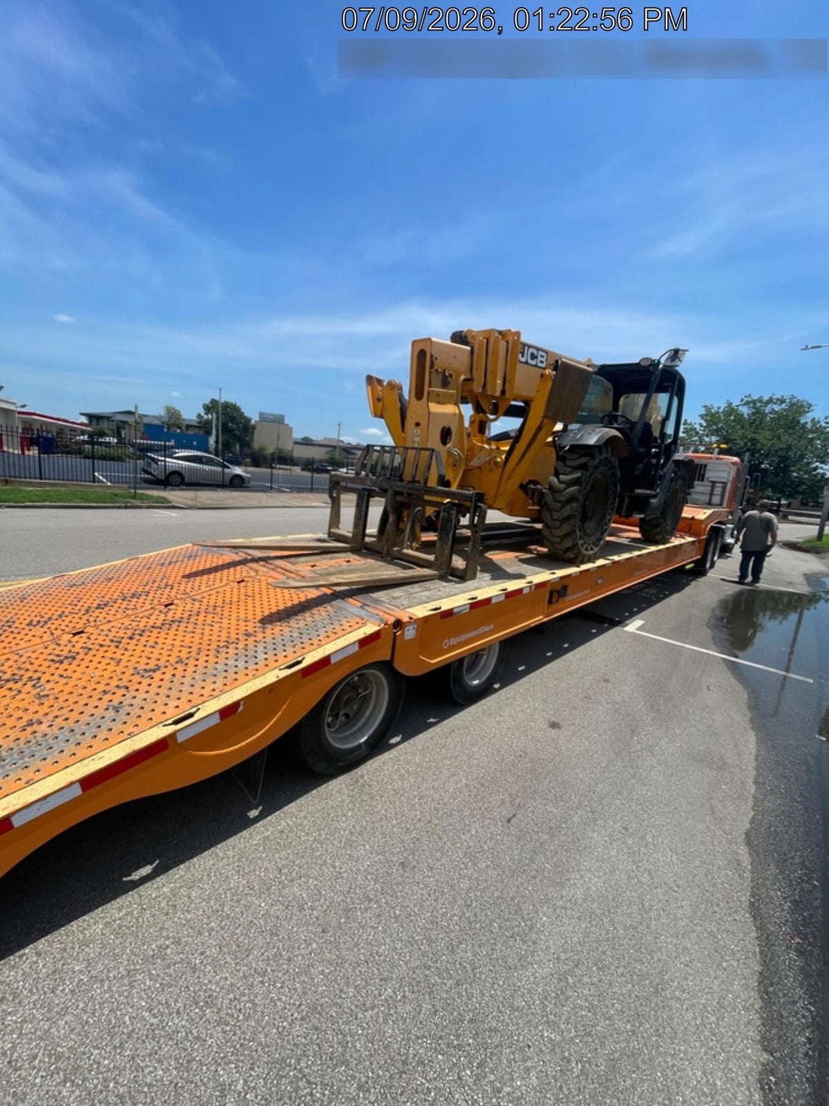 2019 JCB 512-56 Canopy, 109 HP, Solid Tires, STD Worklight, Beacon, Aux Hydraulics, Lifting Eye, Back up Alarm w/66" Carriage/60" Forks