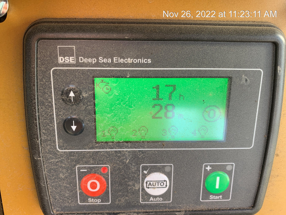 2022 Allmand NLV3GR (4) LED Light Fixture 350W, 23' Vertical Mast, 3kW Prime, Towable, ES Decals, T3